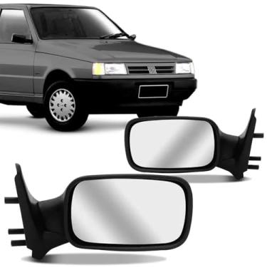 Imagem de Retrovisor Uno Fire 02 Portas 2001 2002 A 2005 Sem Controle