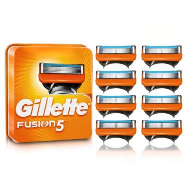 Imagem de Carga Refil Lâmina Gillette Fusion 5 - 8 Cartuchos Fusion5