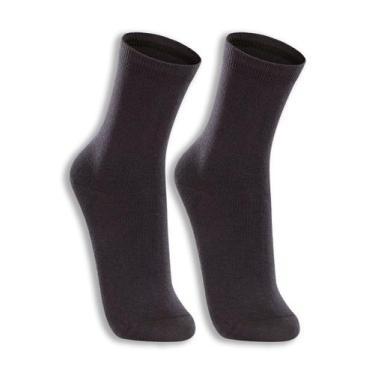 Imagem de Kit 2 Pares de Meias Cano Longo Lupo 4575-088, Preto