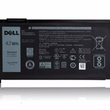 Imagem de Bateria Para Notebook Dell Inspiron 7560 7460 7368 5568 42wh Wdx0r 3crh3