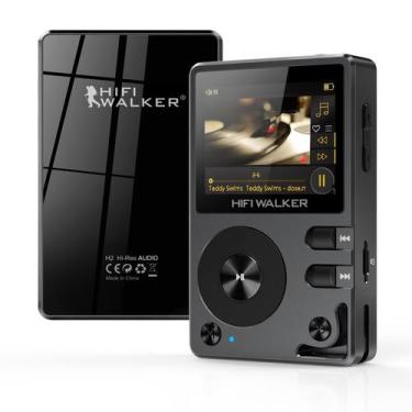 Imagem de Leitor MP3 HIFI WALKER H2 HiFi Bluetooth 64 GB com suporte de 256 GB