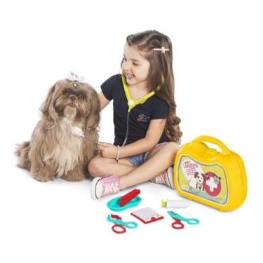 Imagem de Maleta De Brinquedo Imaginativa Meu Consultório Pet - Calesita