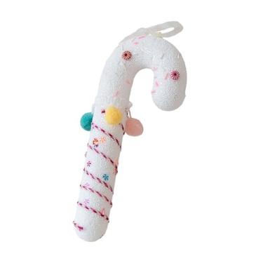 Imagem de IEUDNS Enfeite de Natal para pendurar, decoração de Natal, pingente de Natal leve e fofo para casa, suprimentos para festa de ano novo e aniversário, Bengala