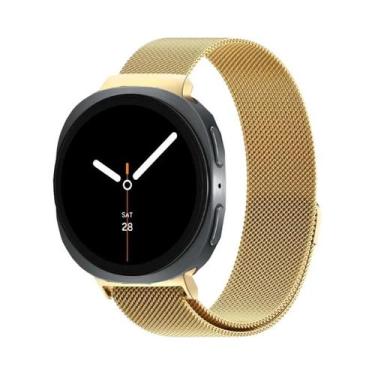 Imagem de Pulseira De Aço Inoxidável Milanesa Para Samsung Galaxy Watch 46mm 42m