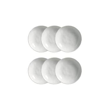 Imagem de Conjunto de Pratos Fundos Porto Brasil Bio New White 830ml – 6 Peças