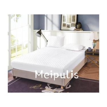 Imagem de Capa de colchão com forro impermeável KING Size White - Lightbek Offic
