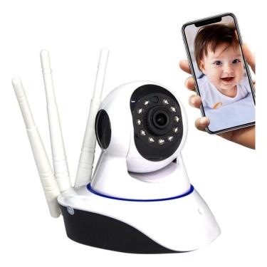Imagem de Baba Eletrônica Wifi Câmera Visão Noturna Com Microfone