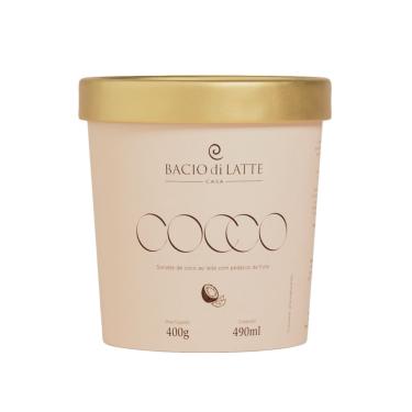 Imagem de Sorvete Gelato Cocco Bacio di Latte 490ml Pote Artesanal