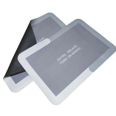 Imagem de Kit 2 Tapetes Antiderrapante Box Banheiro Seguro Impermeável