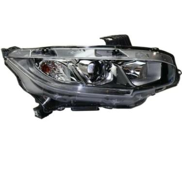 Imagem de Lâmpada esquerda direita LED luz diurna frontal LED conjunto de farol lâmpada de canto ampla compatível com Civic 2016-2020 33150TBAA01 (esquerda)