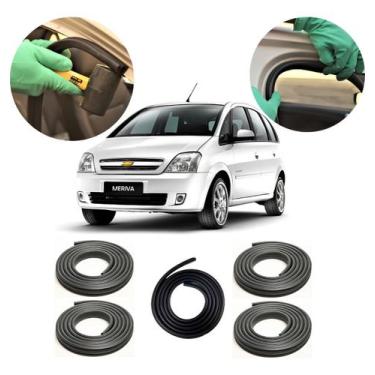Imagem de Kit Borracha Vedação Portas E Mala Meriva Zafira 4p Jahu - JAHU BORRAC