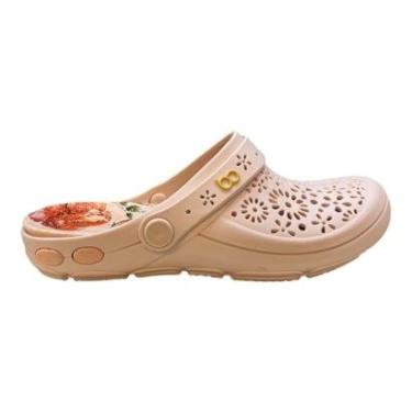 Imagem de Sandalia Babuche Feminino Boa Onda Nellie Ultraconforto Superleve Rosa-Feminino