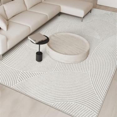 Imagem de Tapetes de estilo para sala de estar, tapete macio e fofo para sala de estar, tapete grosso e felpudo para vestiário, decoração de quarto de grande área (180x280 cm/C)