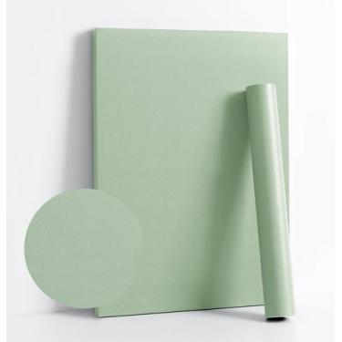 Imagem de Papel de parede Dimon 10m x 0,45m de vinil verde autoadesivo - Dimoon