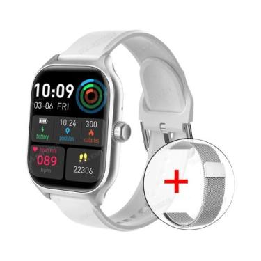 Imagem de Relógio Inteligente Militar Masculino 2025 IP68 5ATM Monitor De Fitnes