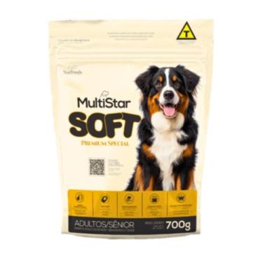 Imagem de Ração Natural StarFoods MultiStar Soft para Cães Idosos Médios Sabor F