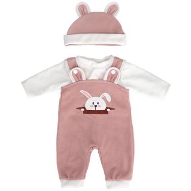 Imagem de Conjunto de roupas para bonecas AISITE Bunny Jumpsuit Top Hat para 35-