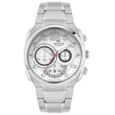 Imagem de Relógio Technos Masculino Skymaster Prata - JS25BCT/1B