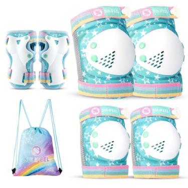 Imagem de Conjunto de equipamentos de proteção SULIFEEL Rainbow Unicorn para cri