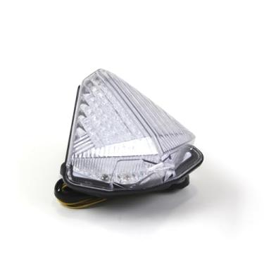 Imagem de Lanterna traseira de LED transparente Arashi para Yamaha YZF R1 2007-2008, luz traseira de freio de seta, acessórios de substituição de motocicleta integrados