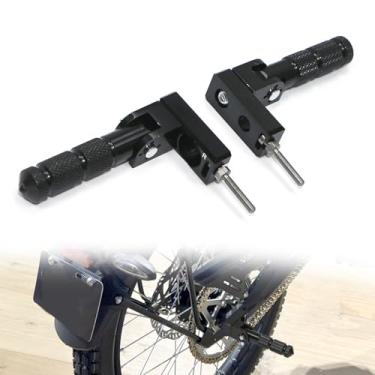 Imagem de Pegs Stunt Pegs para Sur-Ron Light Bee X LB, compatível com Segway X160 X260 Dirt Bike, pedais antiderrapantes de liga de alumínio CNC, apoios de pé de substituição