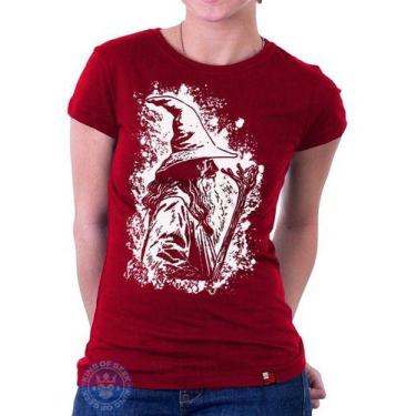 Imagem de Babylook Gandalf O Senhor Dos Anéis Hobbits Blusinha - King of Geek, G