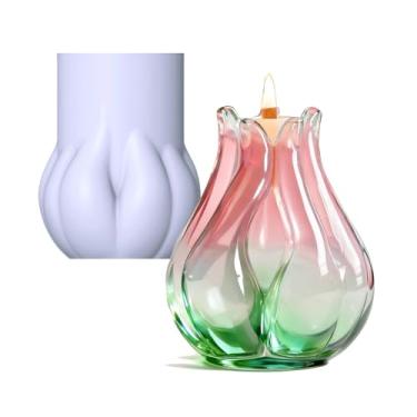 Imagem de 1 conjunto de dedos de mão para vaso de flores moldes de silicone para cuidados com os dedos, suporte de flores secas, molde de resina, molde de gesso de resina epóxi, ornamentos de concreto