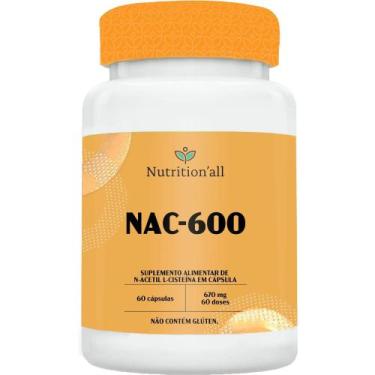 Imagem de Nutrition All Nac - 600 60Caps - Nutrition'All
