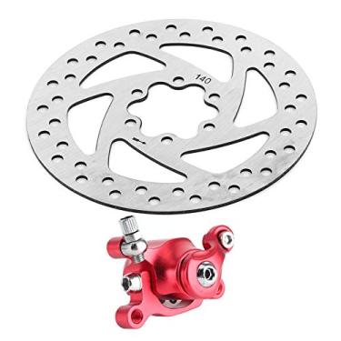 Imagem de Venda Louca Rotor de freio, disco de freio de instalação fácil, resistência ao desgaste prática para scooter elétrico