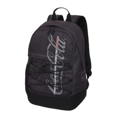 Imagem de Mochila Notebook Escolar Trabalho Coca-Cola Experience Cinza-Unissex