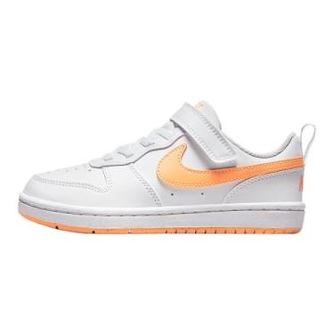 Imagem de Nike Tênis infantil Court Borough Low Recraft (DV5457-119, branco/branco/creme pêssego), branco/branco/creme pêssego, 11 Little Kid