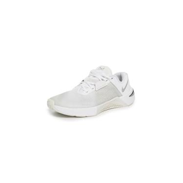 Imagem de Nike Tênis feminino Metcon 10, Branco/prata metálico/tom platinado, 40