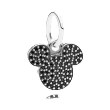 Imagem de Charm De Prata Esterlina 925 Da Disney Para Pulseira Mickey Minnie, Be
