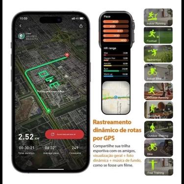 Imagem de Relógio Smartwatch Gs10 Mini 41mm Series 10 Super Amoled 2025 GS Wear Original-Unissex
