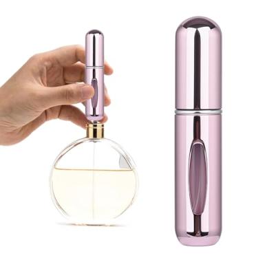 Imagem de Frasco atomizador portátil de perfume recarregável, spray de perfume, refil para viagem à prova de vazamento