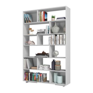 Imagem de Estante Livreiro Piece Branca 120 cm