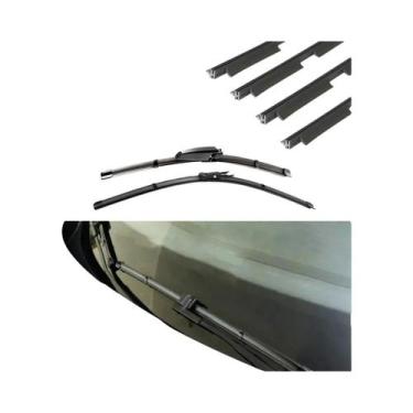 Imagem de Palhetas De Limpador De Para-brisa Universal Para Carro, Substituição 