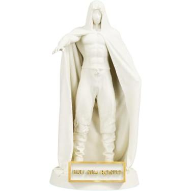 Imagem de Estátua Exu Sem Rosto Imagem Umbanda Candomblé (Cor Mármore Dourado)