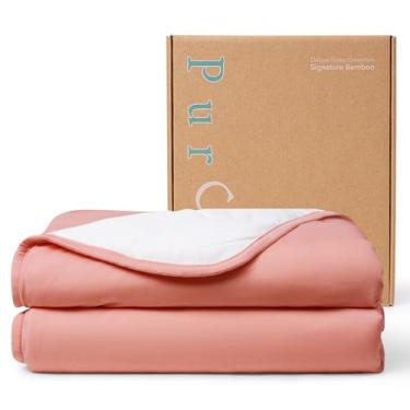 Imagem de PurComfy Edredão infantil supermacio, cobertor de berço de viscose de bambu premium, colcha de berço respirável de 1,0 tog para todas as estações 99 cm × 149 cm