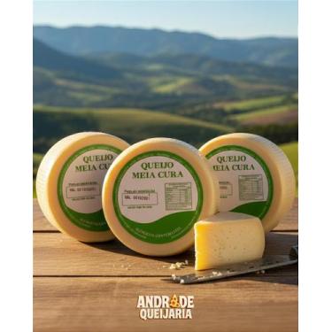 Imagem de Kit 3 Queijos Meia Cura 500g / Laticínio Muquém / 1.5kg Total - Laticí