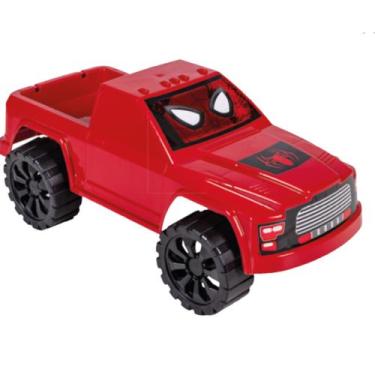 Imagem de Carrinho Caminhonete Super Heróis, Batman, Homem de Ferro, Hulk, Homem