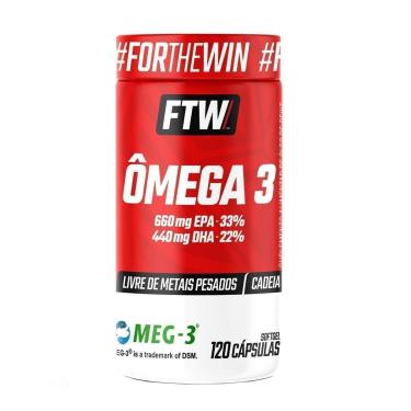 Imagem de Ômega 3 MEG 3 120 Capsulas FTW-Unissex