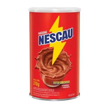 Imagem de Achocolatado Em Pó Nescau Original Lata 350g Nestlé Vitaminas A, C, D 