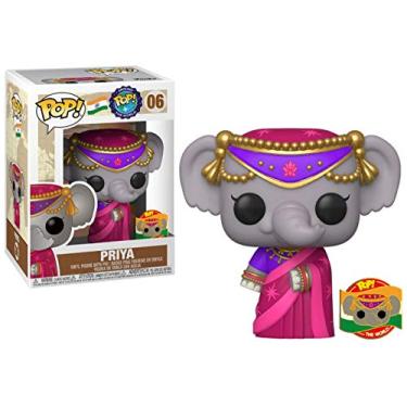 Imagem de Funko Pop! Em Torno Da Série Mundial! Priya, O Elefante #06! (Índia)