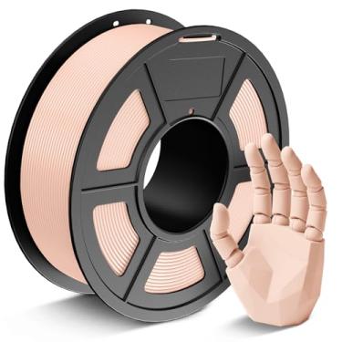 Imagem de JAYO Filamento de impressora PLA 3D bege, filamento PLA 1,75 mm, carretel de 1,1 kg, precisão dimensional +/- 0,02 mm, serve para a maioria das impressoras FDM