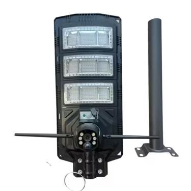 Imagem de Luminaria Camera Solar App Celular Controle Remoto Sensor Movimento Iluminaçao Segurança Casa Garagem Varanda