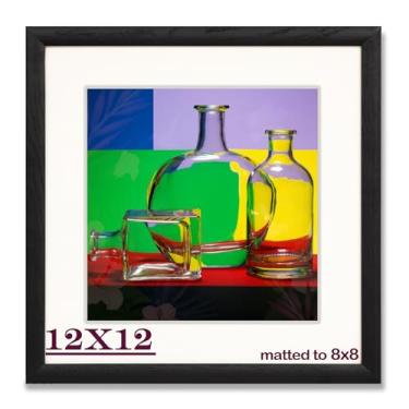 Imagem de Husteria Porta-retrato de 40,6 x 50,8 cm, moldura clássica de madeira de carvalho natural, moldura de 40,6 x 50,8 cm fosca, moldura de pôster de madeira maciça para pendurar na parede vertical e