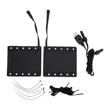 Imagem de Asixxsix Capa de Punhos Aquecidos para Motocicleta, Punhos de Guiador de Aquecimento Rápido à Prova D'água IP67 Aquecedores de Mão ATV Com 3 Configurações de Calor, Aquecedor de Punho de