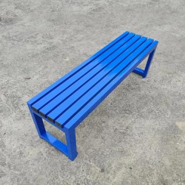 Imagem de LOERSS Banco de costas nuas ao ar livre, banco de pátio sem costas, banco ao ar livre, bancos de pátio, banco de jardim, para varanda, praia ao ar livre, banho de sol, pátio, piscina, quintal, gramado