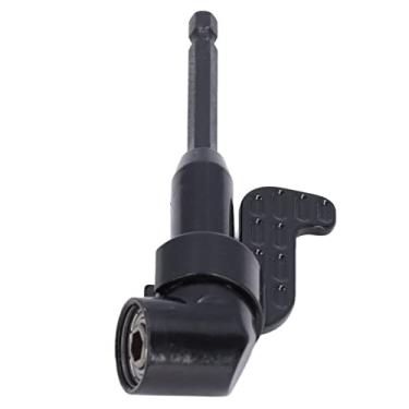 Imagem de Acouto Adaptador de Soquete Magnético de 105 Graus Com Haste Sextavada de 4 Polegadas para Furadeira Elétrica e Chave Inglesa, Ideal para Espaços Apertados